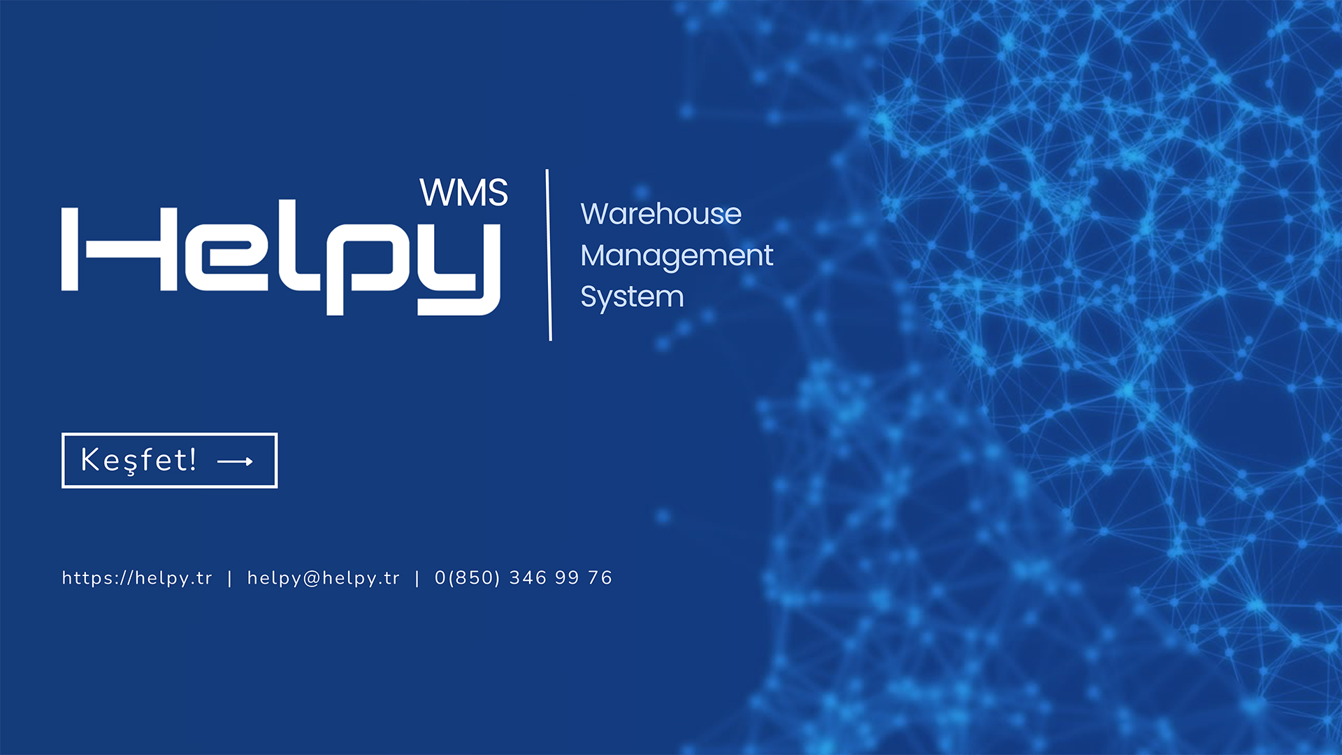 Helpy WMS Depo Yönetim Sistemi Tanıtım
