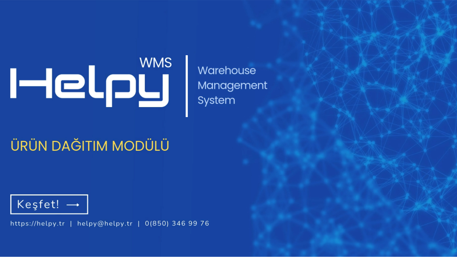 Helpy WMS Ürün Dağıtım Modülü